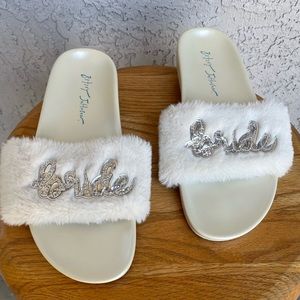 Betsey Johnson Bride Slides